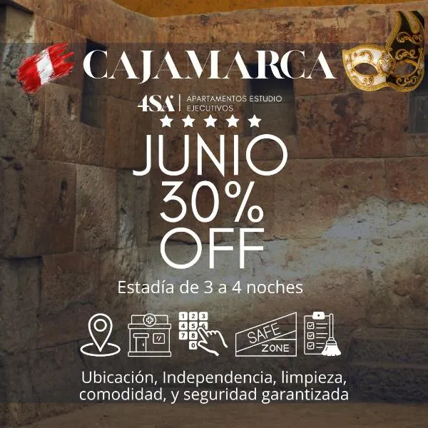 4StudioAparts RC 01, hotel en Cajamarca