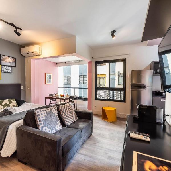 BHaus Vila Olimpia VN Casa do Ator | Apartmento Premium | 6o andar | Vaga de Garagem | Academia | Lavanderia pay per use | Minimercado | Recepção 24h | Coworking | Piscina | cs65