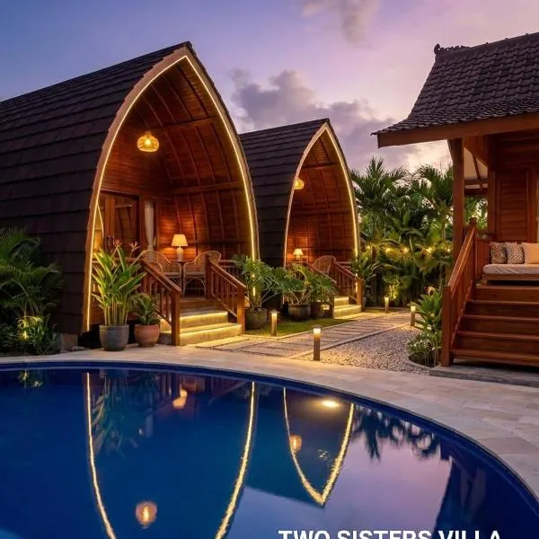 Two Sisters Villa with Pool, ξενοδοχείο σε Tanjung