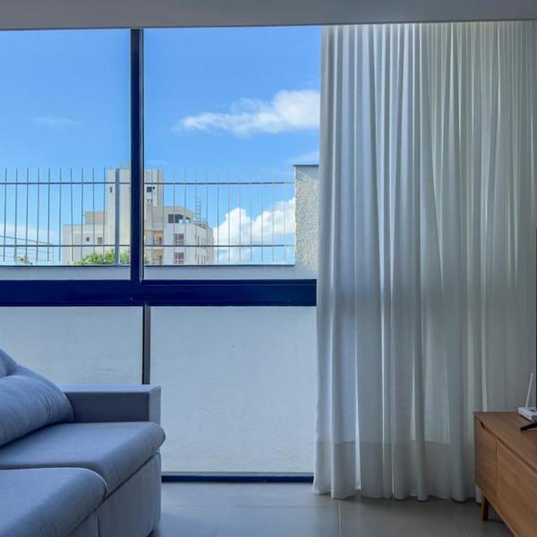 Luxo em Floripa, Apto novo com sala, suíte, garagem e área de lazer com piscina e churrasqueira em bairro nobre de Florianópolis - Foto 5
