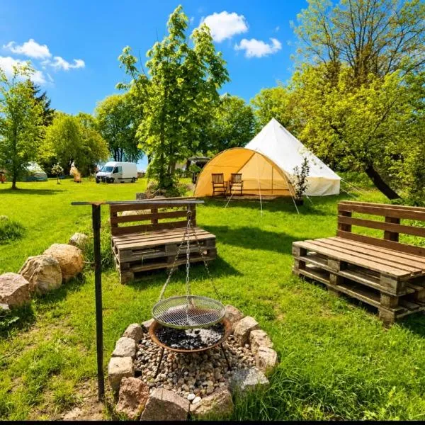 Tipi Glamping Naturcamping in der Seenplatte inklusive Strom- Dixi-WC!! #Mecklenburg-Vorpommern, hotel di Carpin