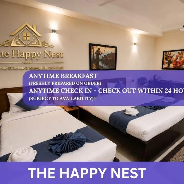 The Happy Nest- A Boutique Stay only 7 mins from Nemcare, Apollo, Physicswalla, Allen, хотел в Гувахати