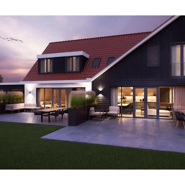 Modern villa in De Cocksdorp near the beach, hotel a De Cocksdorp