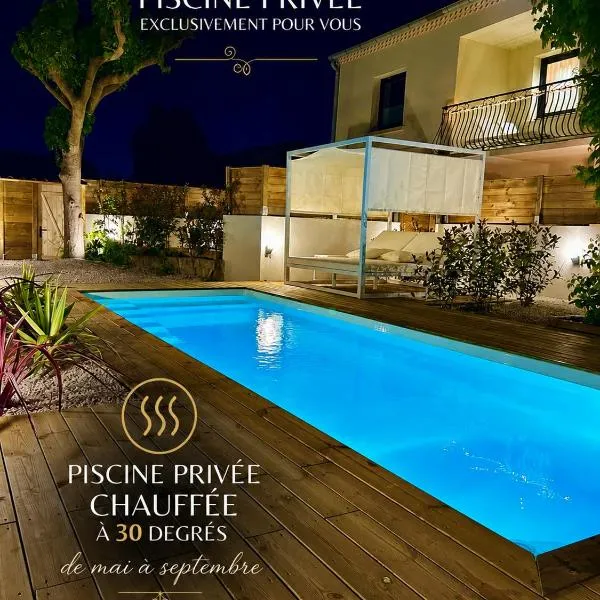 Appart 'COSY avec Piscine Chauffée Privée, hotel in Salon-de-Provence