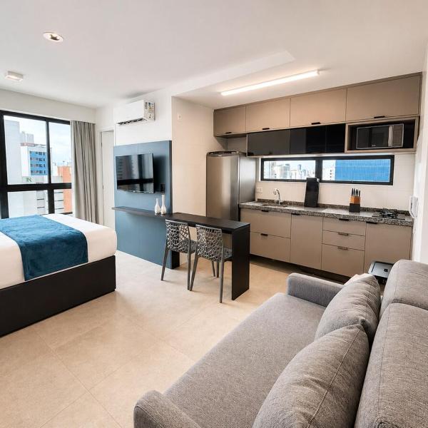 Allure Residence Boa Viagem - Studio piscina academia 1901
