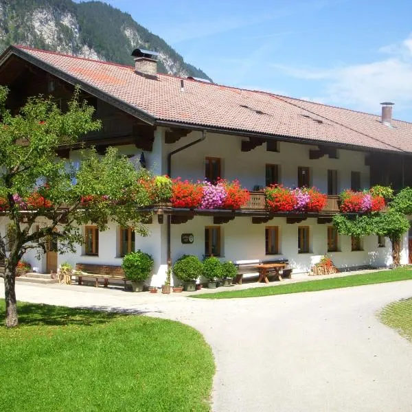 Viesnīca Urlaub am Bauernhof Windhaghof pilsētā Kramsaha
