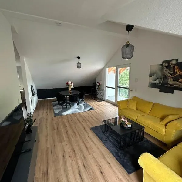 Dachterrassen Apartment Pfälzer Wald & Weinregion, hotel u gradu Dörrenbach