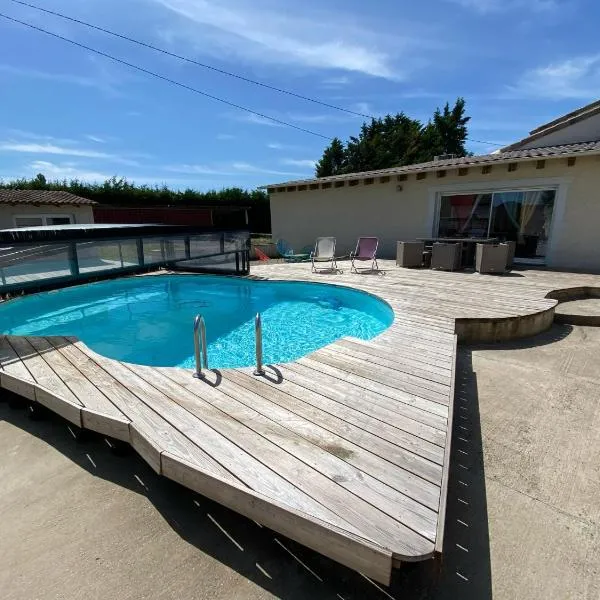 La maison multicolore, hôtel à Livron-sur-Drôme