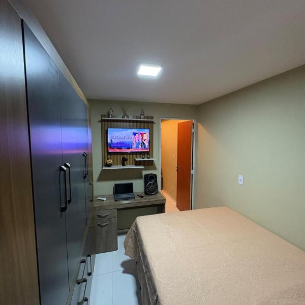 Apartamento com 01 quarto ar condicionado e Garagem com portão eletrônico - Foto 2