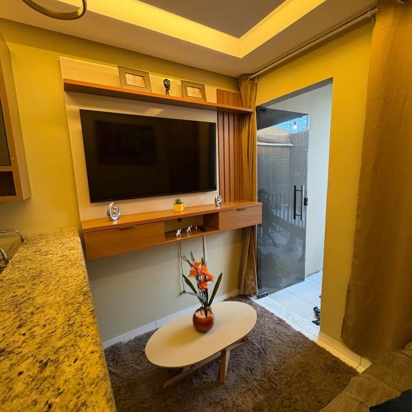 Apartamento com 01 quarto ar condicionado e Garagem com portão eletrônico - Foto 5