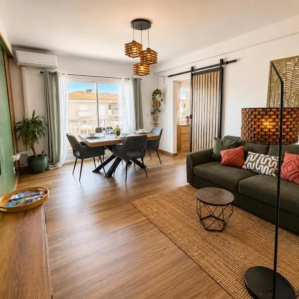 Beautiful 4 rooms - 2 km from downtown Cannes, hotel in Le Cannet