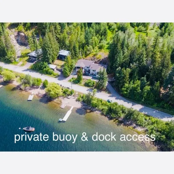 Steps to the lake! Buoy & Dock! Bring your boat and dogs!, hotel v destinácii Blind Bay