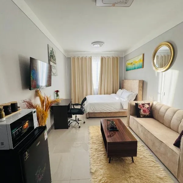 Sabaki Cozy Stay Studio Near Jkia & Sgr With Pool & Gym, hotel Nairobiban