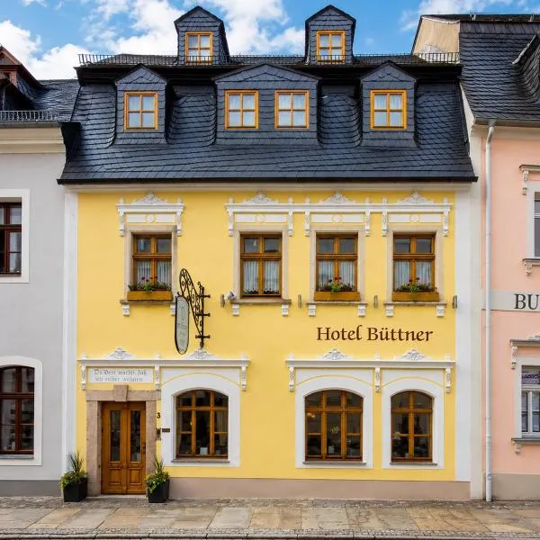 Das Büttner - Im Herzen von Schneeberg mit Parkplatz, хотел в Шнееберг