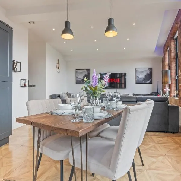 NY Style Exposed Brick Central 2BR Sleep 8 – hotel w mieście Leeds