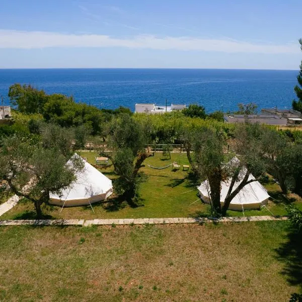 Tende Glamping Vista Mare Marina Serra, hotel a Marina Serra