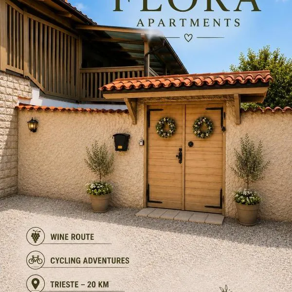 Flora Apartments, hotel Dutovljéban