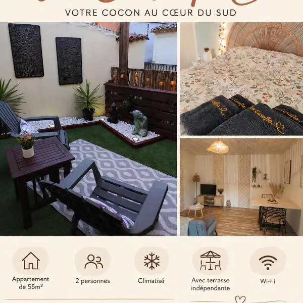 La Casaflo cocon climatisé au coeur de l'Occitanie, hotel di Florensac