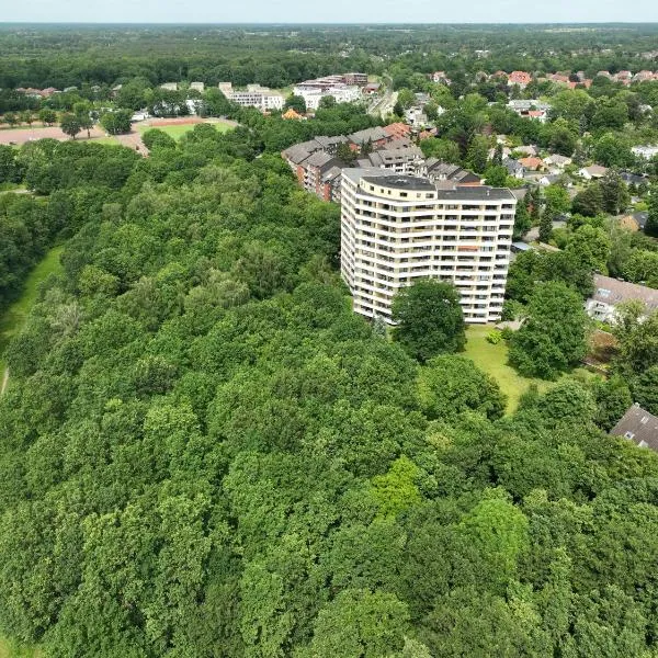 Modernes Apartment mit Panorama-Balkon & Weitblick über Hannover, hotel Hannoverben