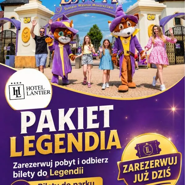 Hotel Lantier & Swimming Pool Zone, hotel in Bytom