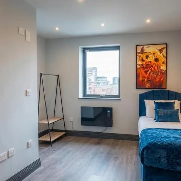 Spacious one bedroom flat- super fast Wifi - slp4 -SHIP02: Brighton & Hove'da bir otel