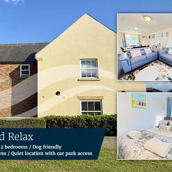 Paws and Relax - Part of the The Bay Filey Holiday Village with pool, gym and direct beach access, pub, restaurant, tennis and meadows walks, хотел в Файли