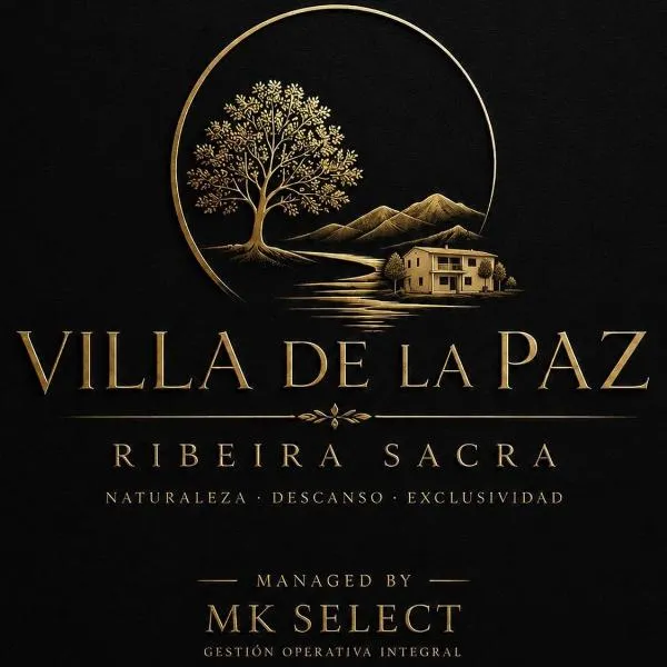 Villa de la paz Ribeira Sacra – hotel w mieście Monforte de Lemos