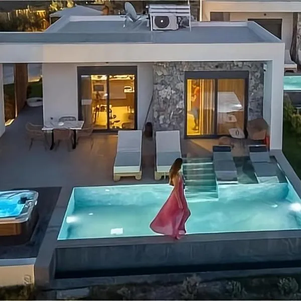 Aphrodite Luxury Villas & Suites-Private Heated Pool & Jacuzzi، فندق في بلدة كوس