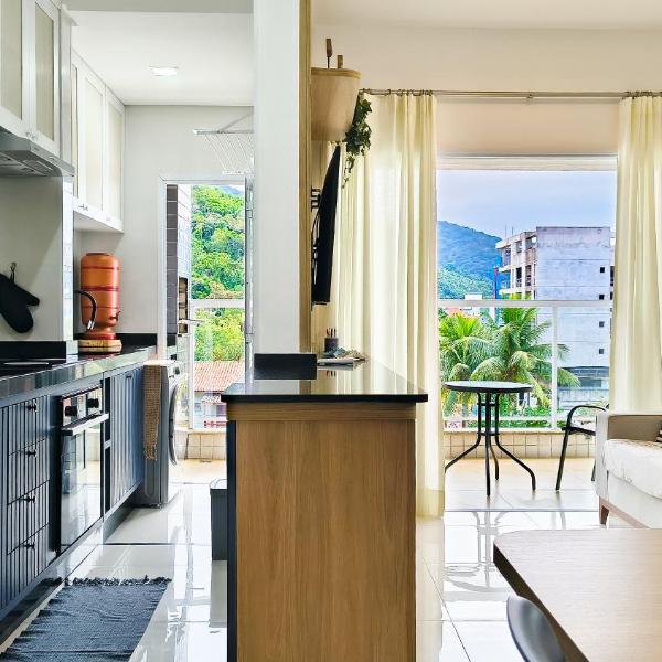 Apartamento canto sul praia das Toninhas - Vista da Serra do Mar - Foto 5