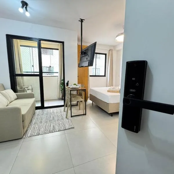 Studio Novo Completo - Lazer de Clube - 500m CPTM, hotel em Osasco