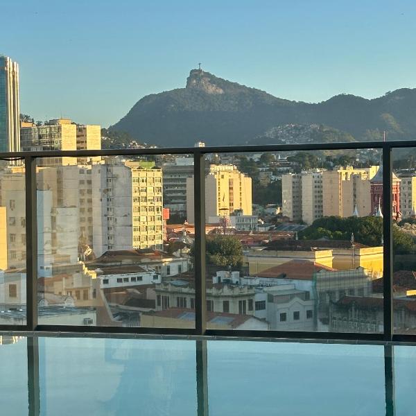 Studio com Piscina & Coworking no Centro do Rio