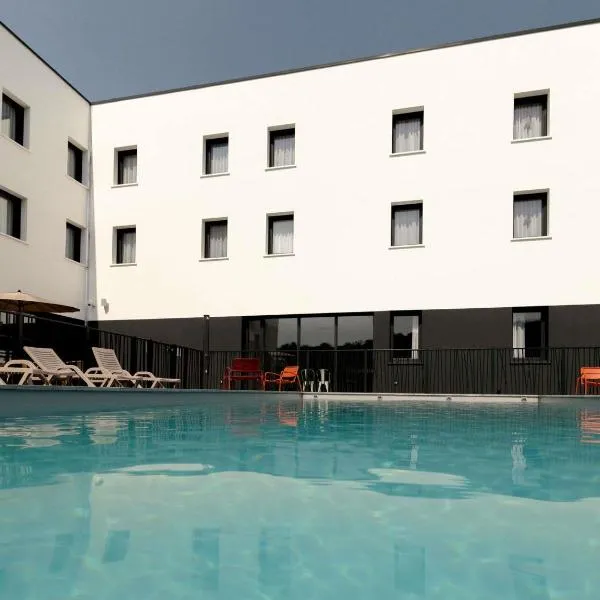 Orthez में, होटल Greet Hôtel Orthez Bearn