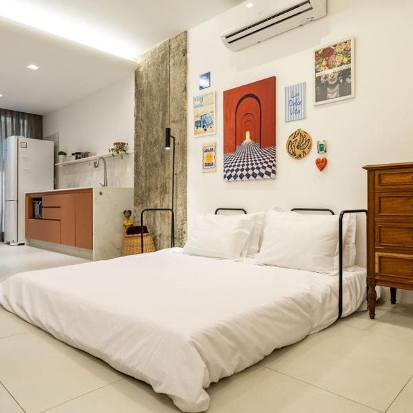Charmoso apartamento com quintal a 2 quadras da praia de Copacabana - Foto 2