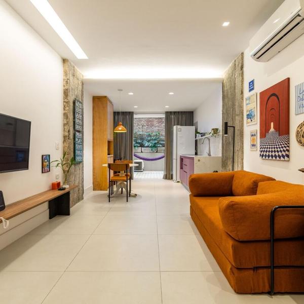 Charmoso apartamento com quintal a 2 quadras da praia de Copacabana - Foto 5