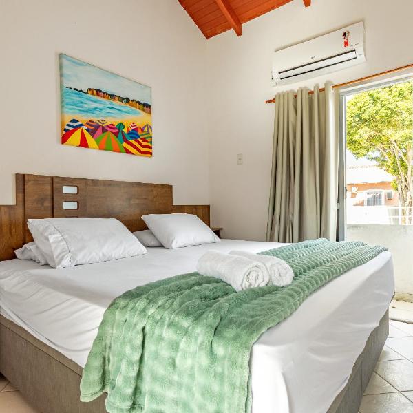 Mariscal Ideal Refúgio para Famílias, Cama King, Enxoval Completo, 220m do Mar - Foto 4
