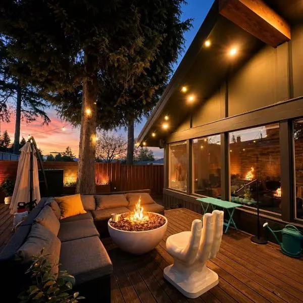 Sunny 3-Bedroom Ground Floor Suite, Tsawwassen, hotell i Delta
