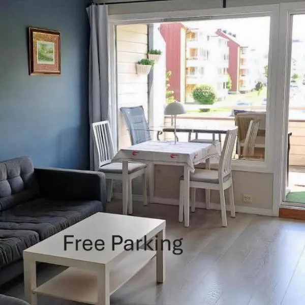 Apartment Berit, near the city with its own private parking, hotell sihtkohas Kristiansand