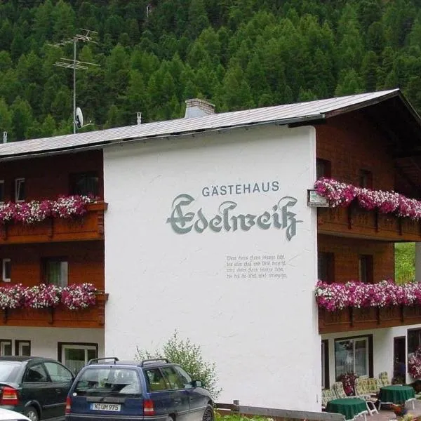 Gästehaus -Pension Edelweiss, hotel a Vent