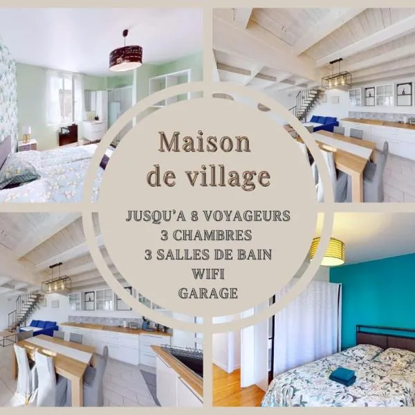 Maison 3 Chambres - 3 SDB - garage、Saint-Macaireのホテル