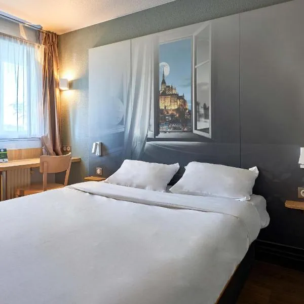B&B HOTEL AVRANCHES Baie du Mont St-Michel, hótel í Le Val-Saint-Père