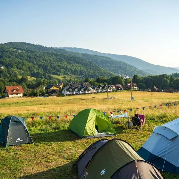 Zwalisko Camper Park - Nocleg we własnym namiocie, готель у Щирку