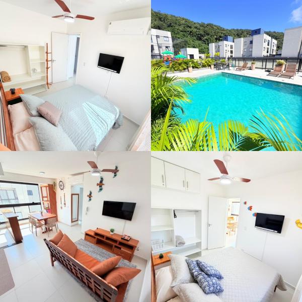 Safir Beach Caioba Apto 2 Quartos com Piscina