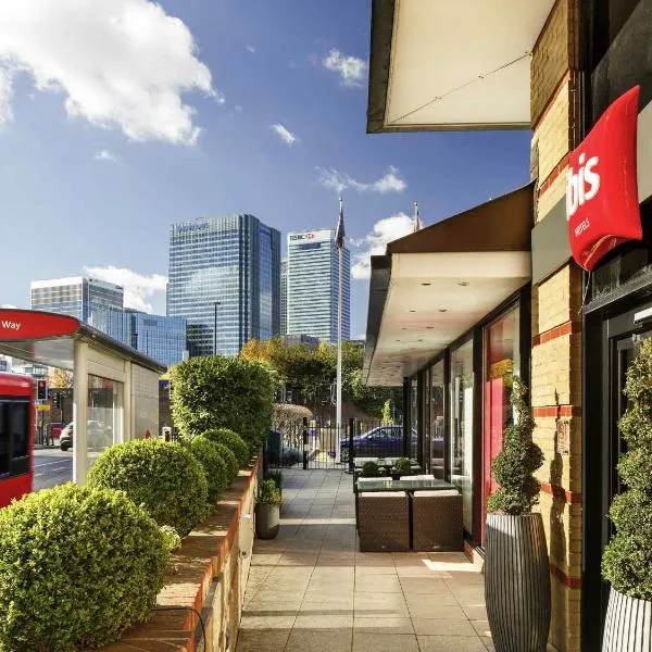 ibis London Docklands Canary Wharf, hotelli Lontoossa