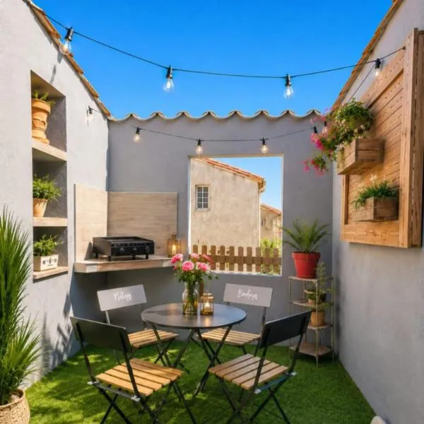 Evasion en Minervois -Maison Cosy avec Terrasse plein Soleil- 2 chambres, hotel u gradu Olonzac