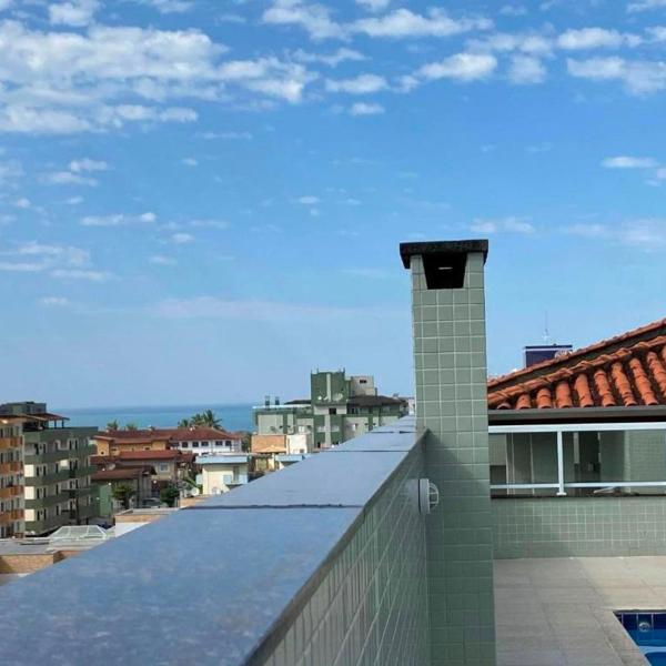 ÁREA DE LAZER NA COBERTURA COM VISTA PARA O MAR - Foto 5