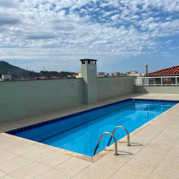 ÁREA DE LAZER NA COBERTURA COM VISTA PARA O MAR - Foto 2