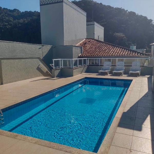 ÁREA DE LAZER NA COBERTURA COM VISTA PARA O MAR - Foto 4