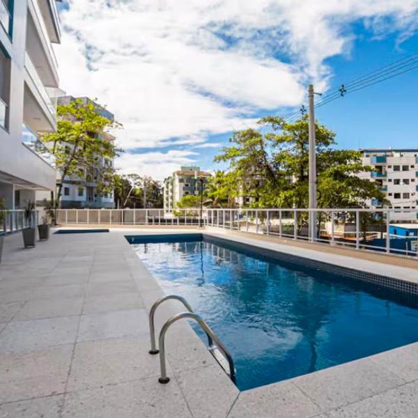QUARTO ANDAR VISTA PARA O MAR COM piscina CLIMATIZADA - Foto 3
