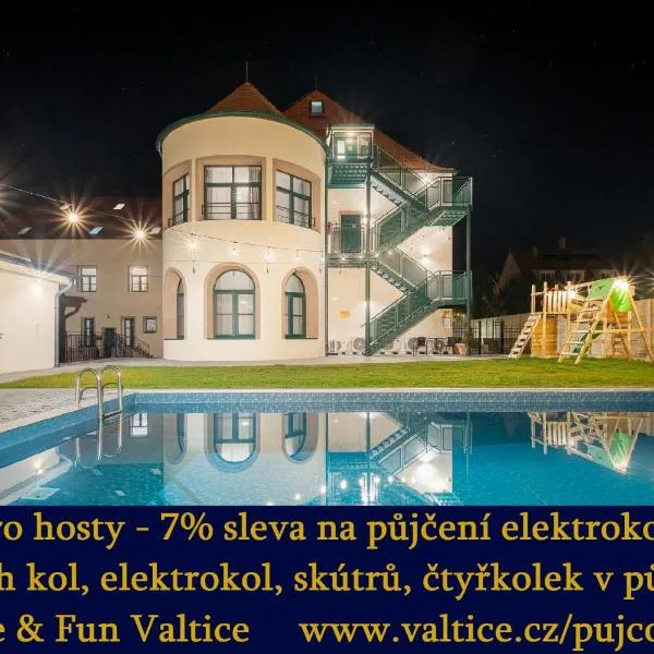 Residence Barrique Valtice - private wellness, hotel i Valtice