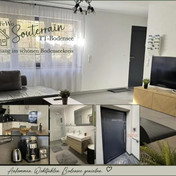 FeWo Souterrain TT-Bodensee – hotel w mieście Tettnang